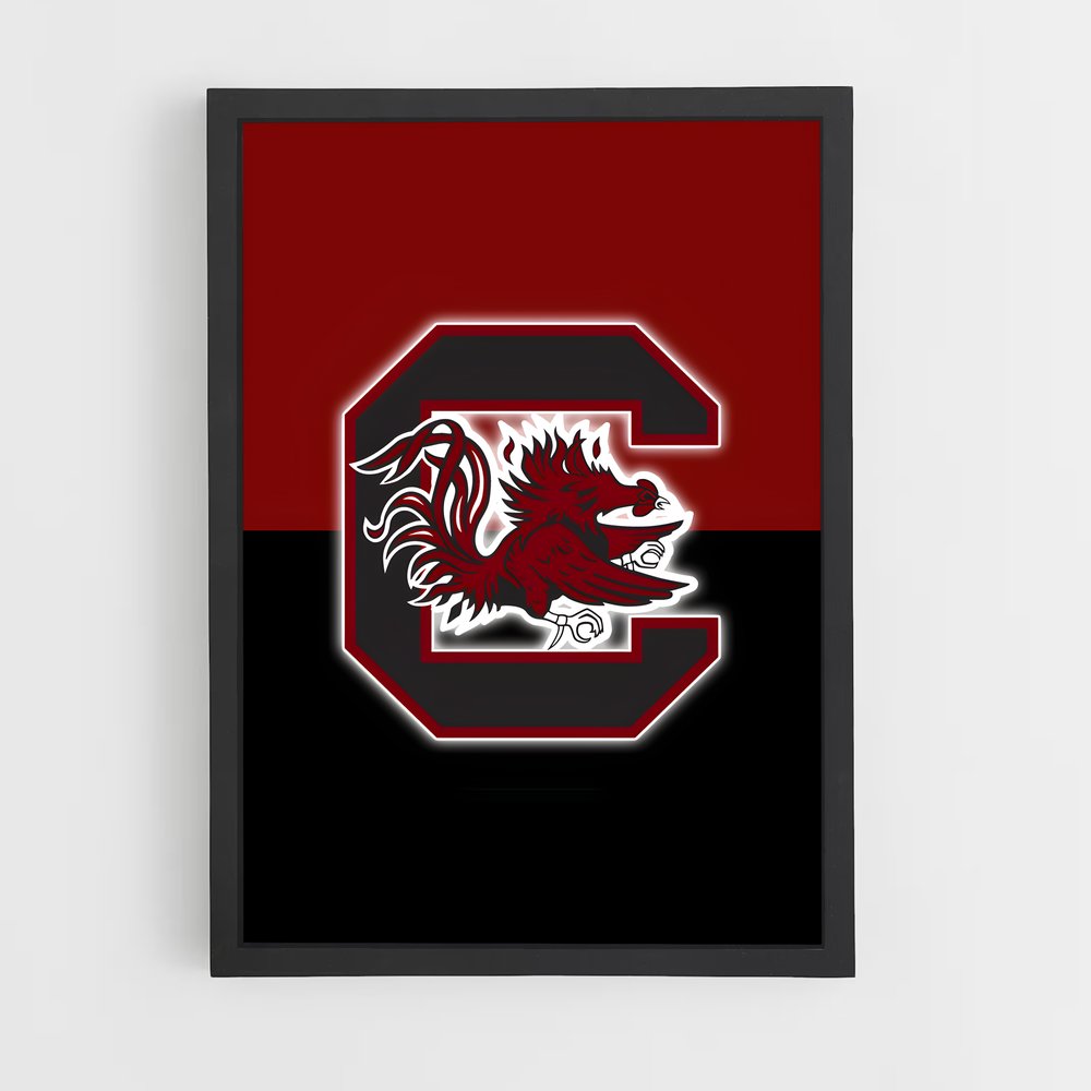 Poster Gamecocks Pride – affiche Baseball (vue 2)